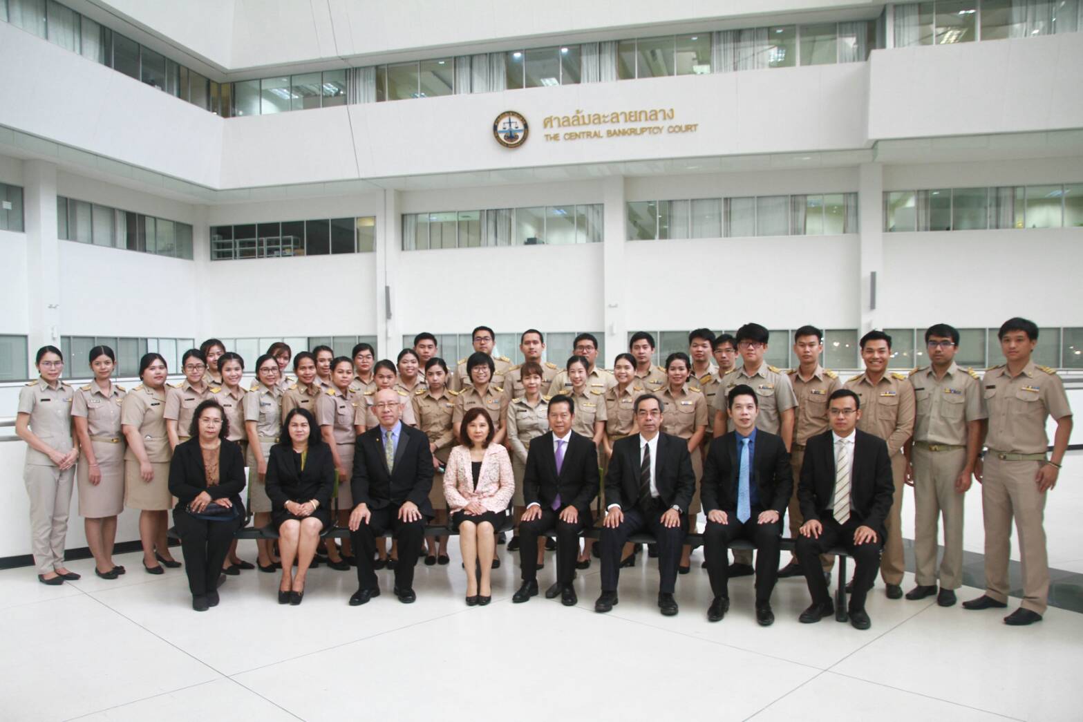 ﻿กรมบังคับคดี เข้าศึกษาดูงาน ณ ศาลล้มละลายกลาง 